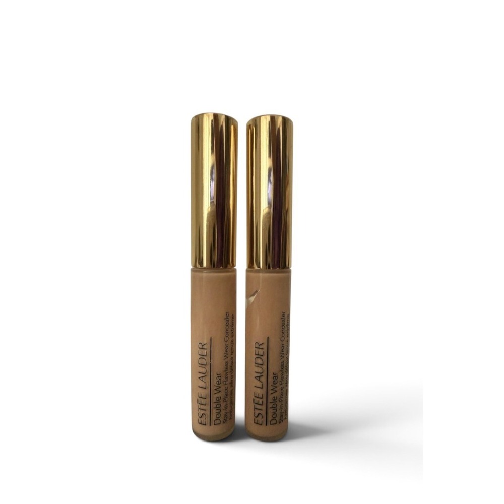 2 x Estee Lauder 02 LIGHT MED Double Wear Stay In Place Flawless Concealers NWOB